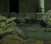 sleeping goblin army